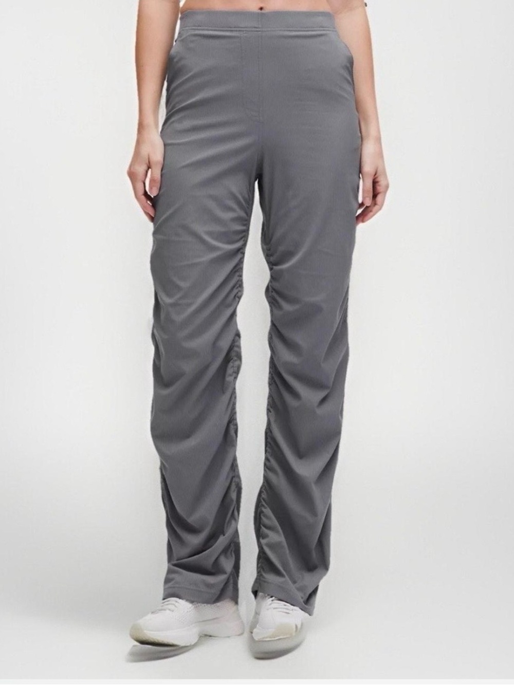 lululemon athletica Dance studio slim fit gray pants